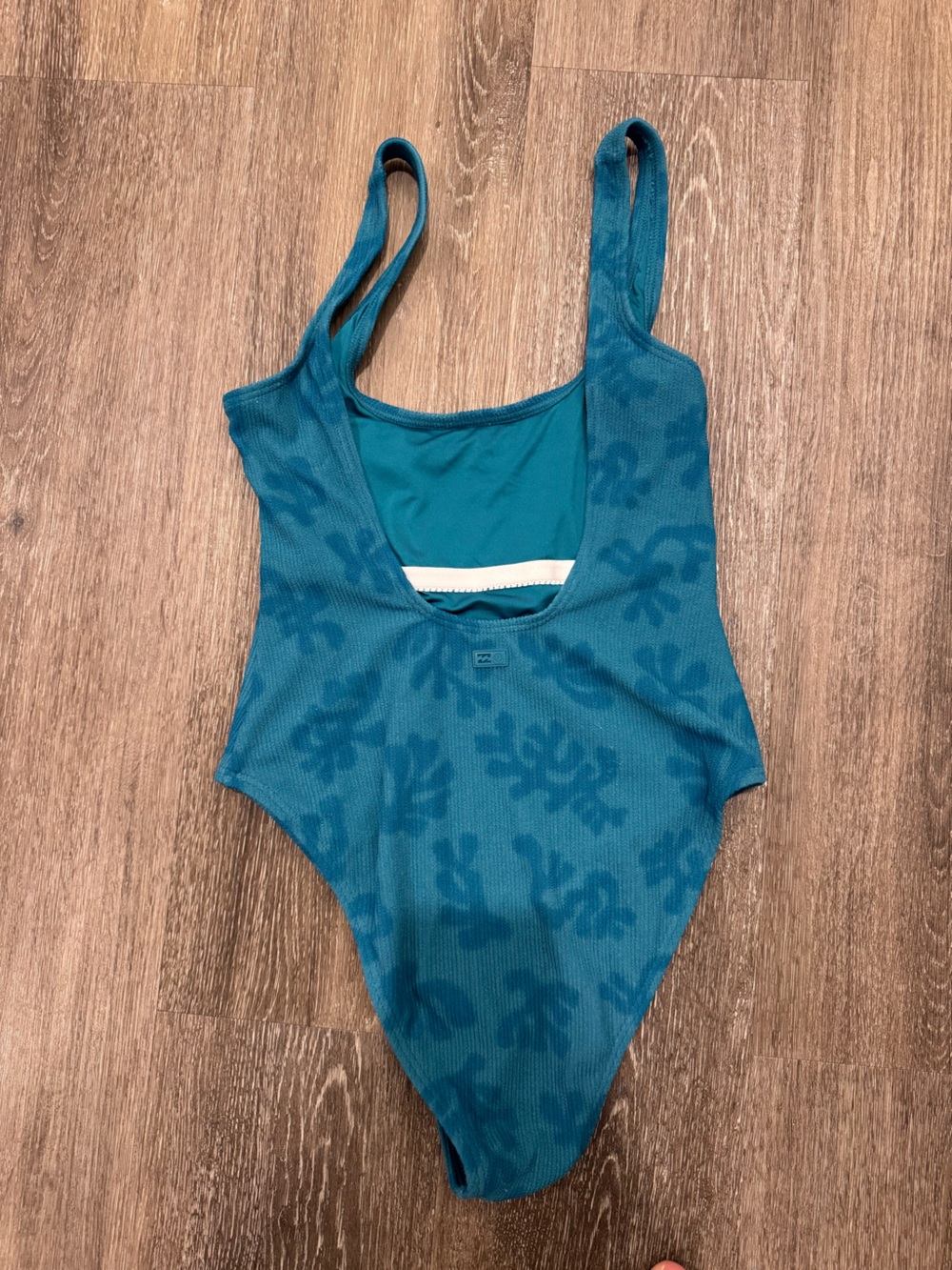 Billabong Coral Gardeners One-Piece Swimsuit Blue Floral - Picture 5 of 6